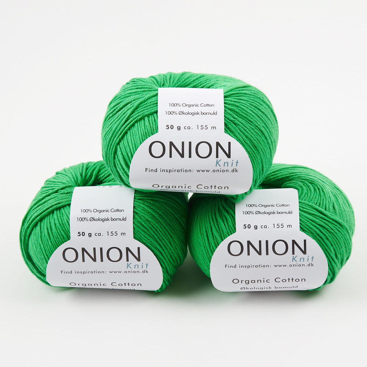 ORGANIC COTTON - V120 GRÆSGRØN