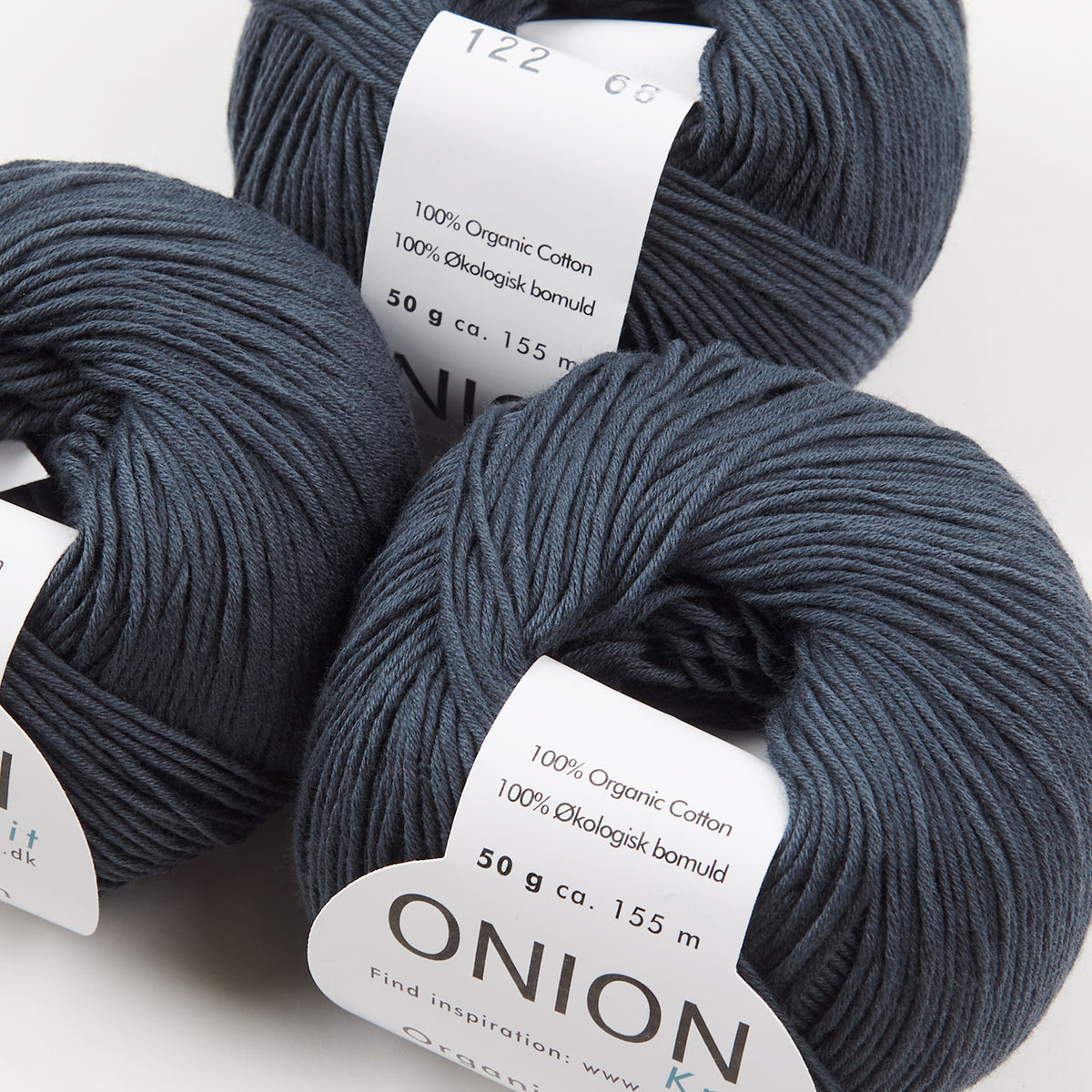 ORGANIC COTTON - V122 MØRK GRÅ