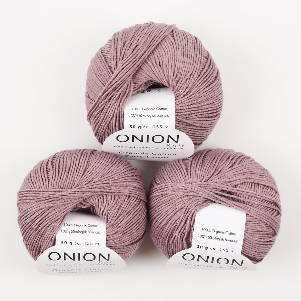 ORGANIC COTTON - V126 PUDDER ROSA
