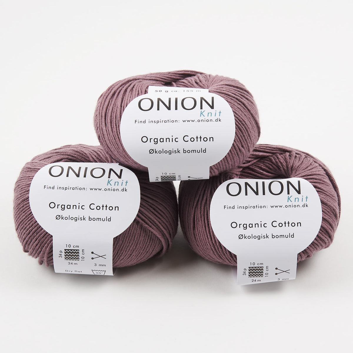 ORGANIC COTTON - V127 MØRK PUDDER