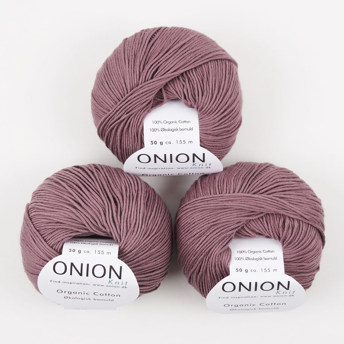 ORGANIC COTTON - V127 MØRK PUDDER