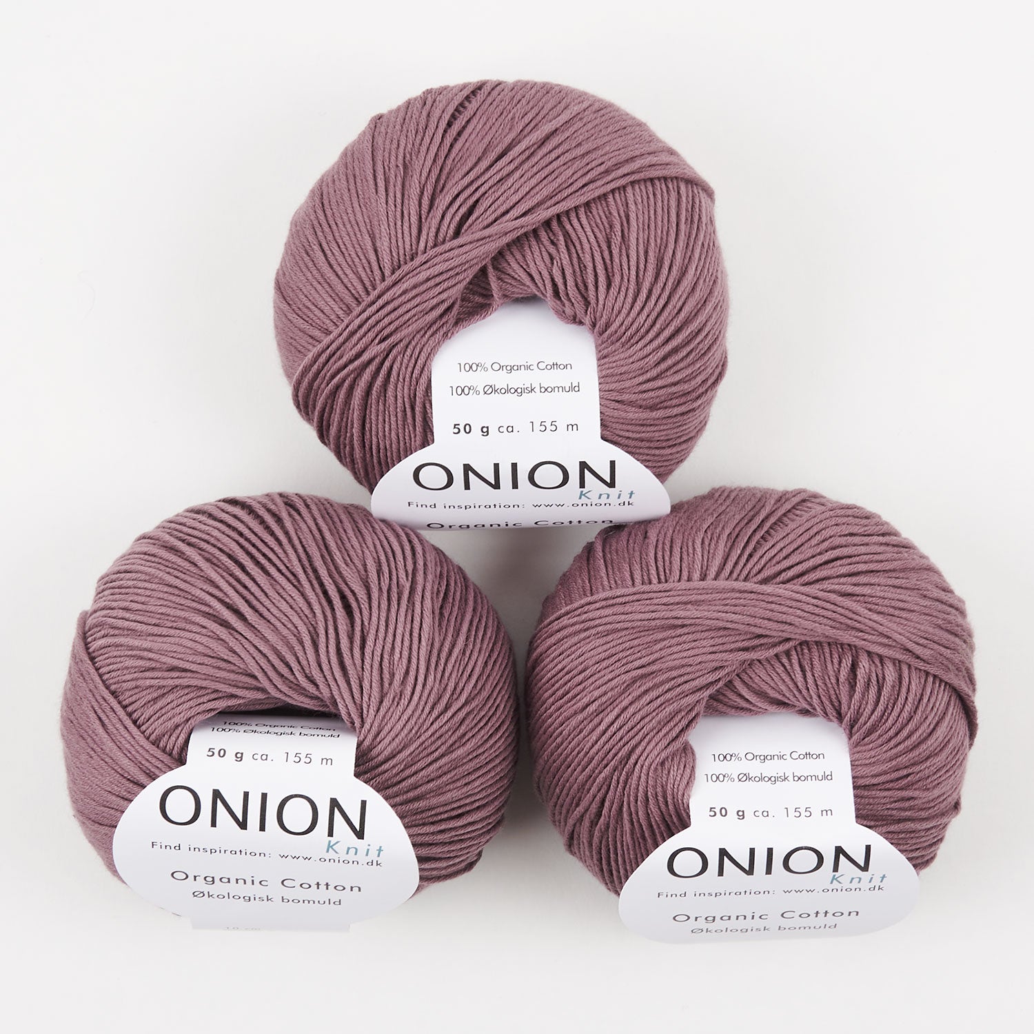 ORGANIC COTTON - V127 MØRK PUDDER