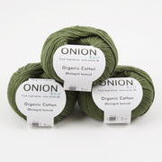 ONION ORGANIC COTTON - V129 KHAKI Cotton Sport green Yarn