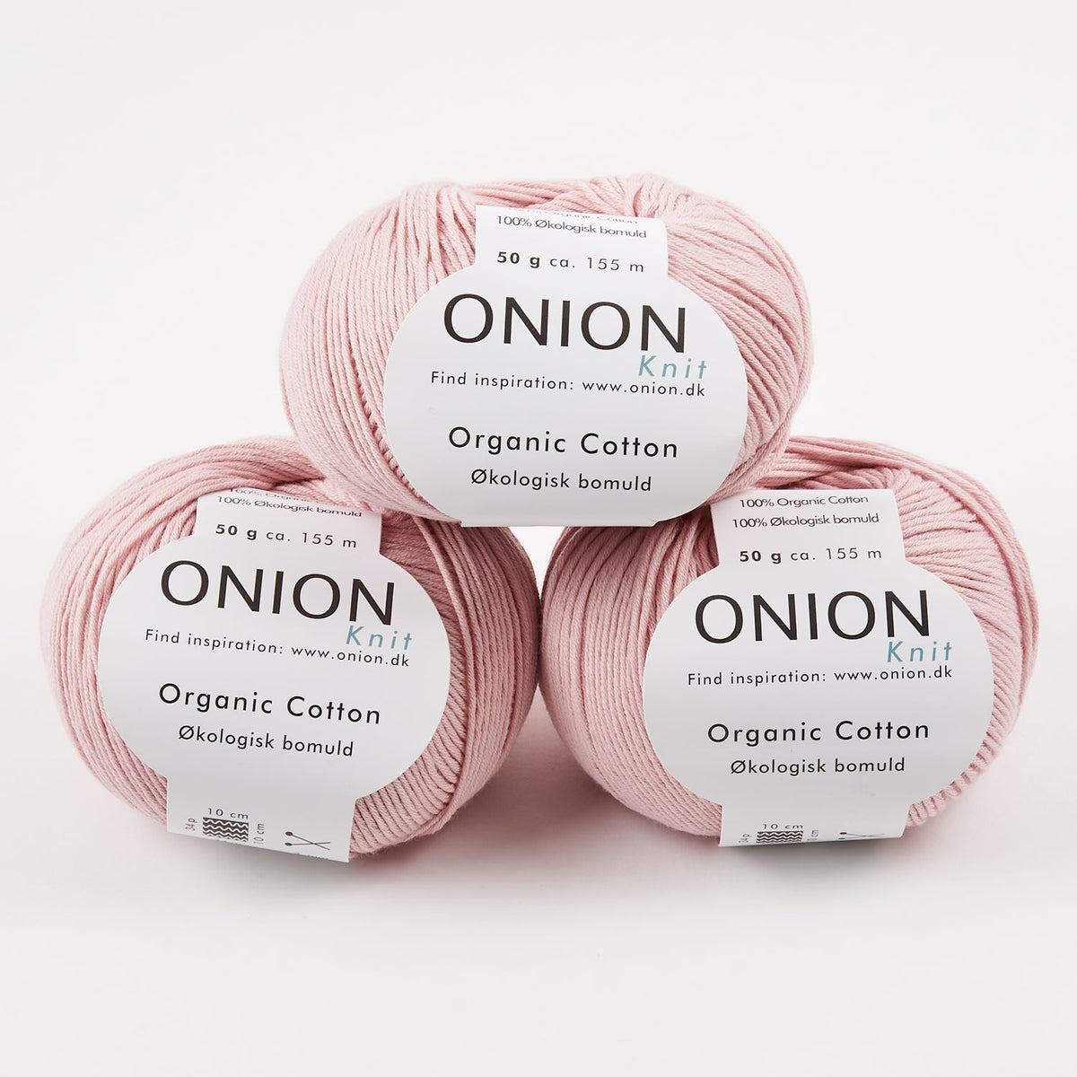 ORGANIC COTTON - V131 LYS RØD