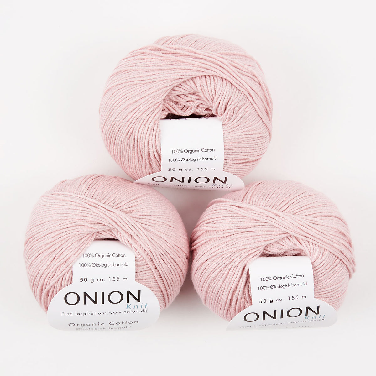 ORGANIC COTTON - V131 LYS RØD