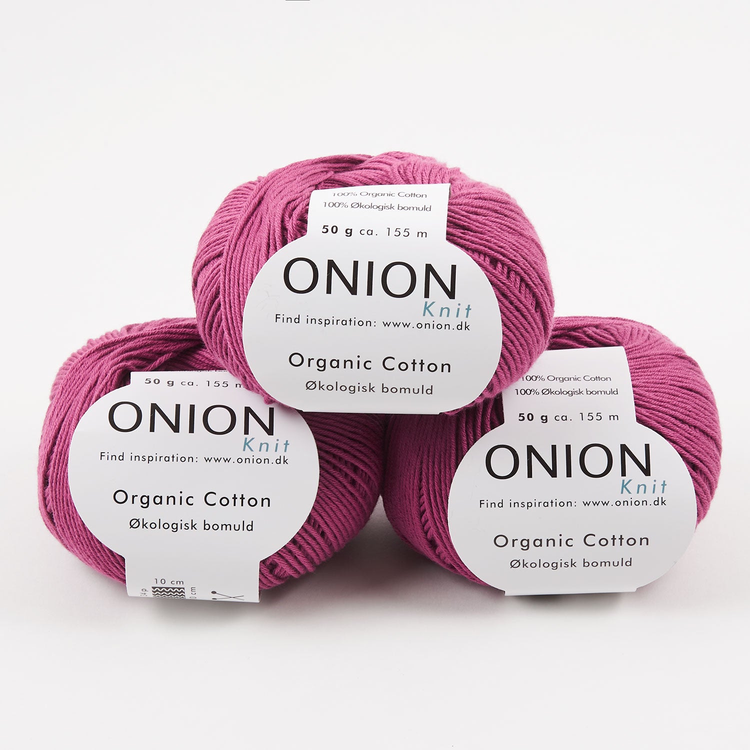 ONION ORGANIC COTTON - V138 SYREN Cotton Sport pink Yarn