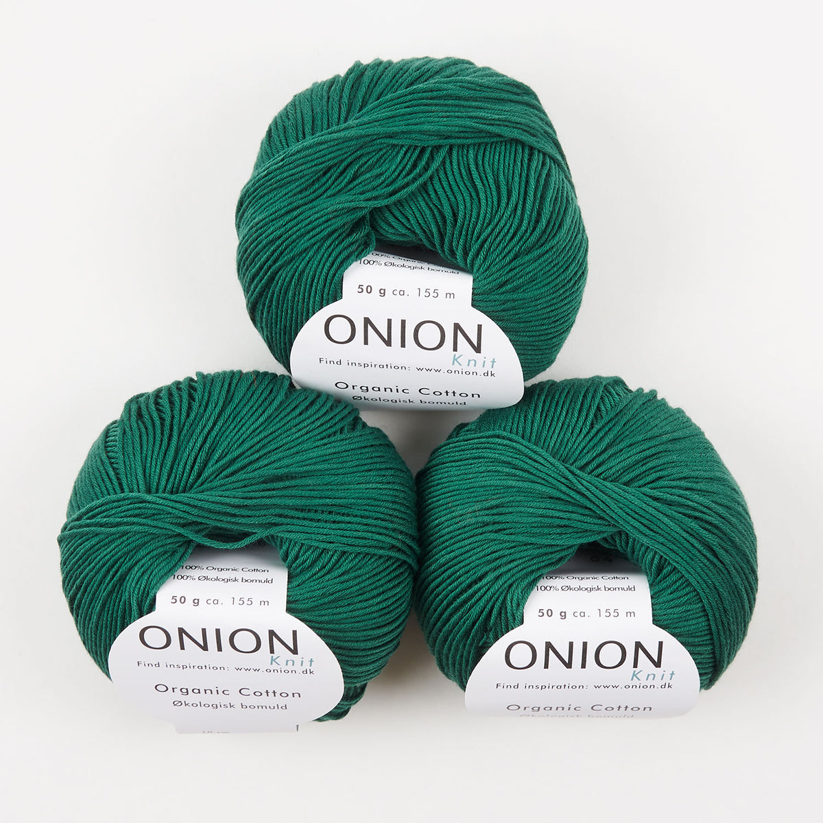 ORGANIC COTTON - V141 MØRK GRØN
