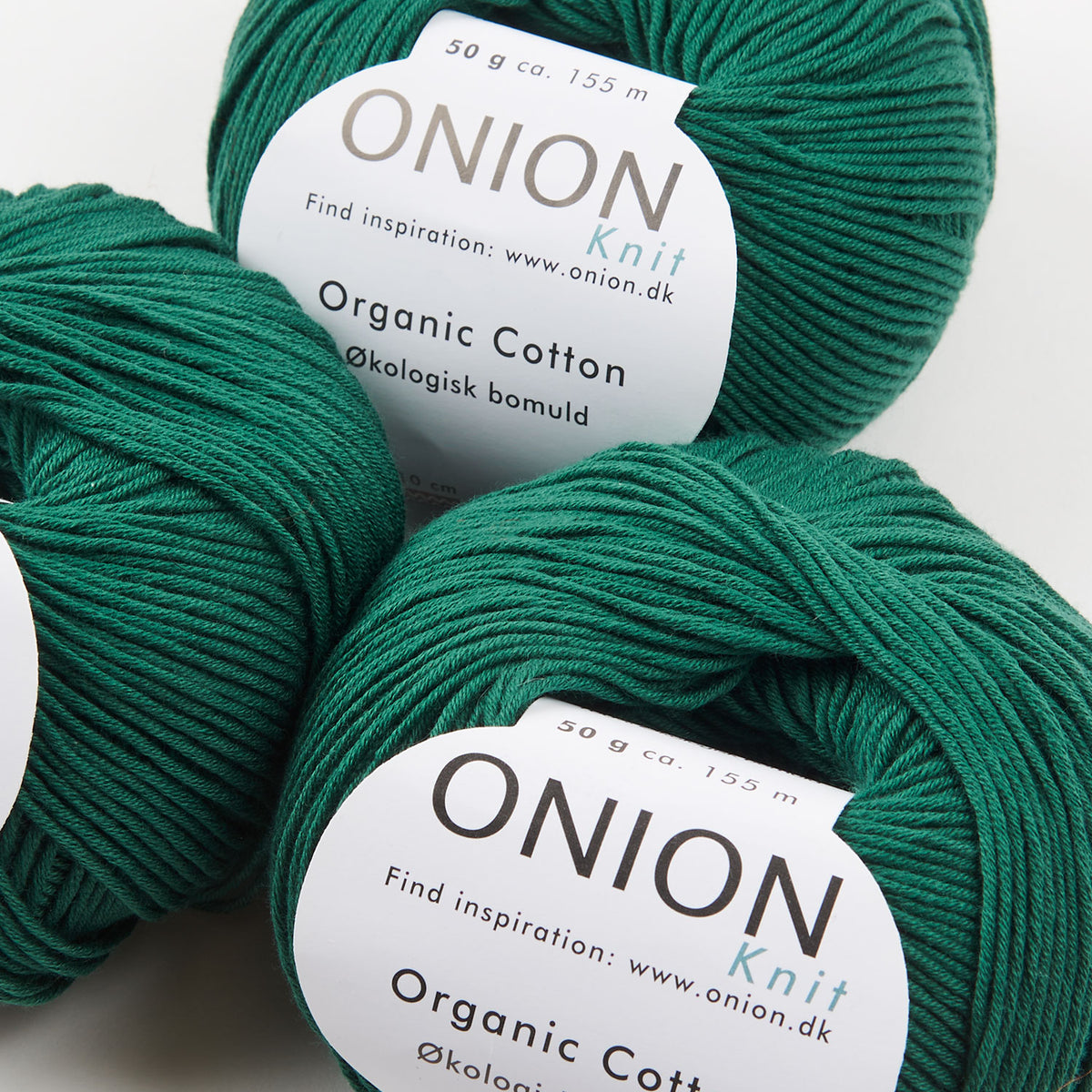 ORGANIC COTTON - V141 MØRK GRØN
