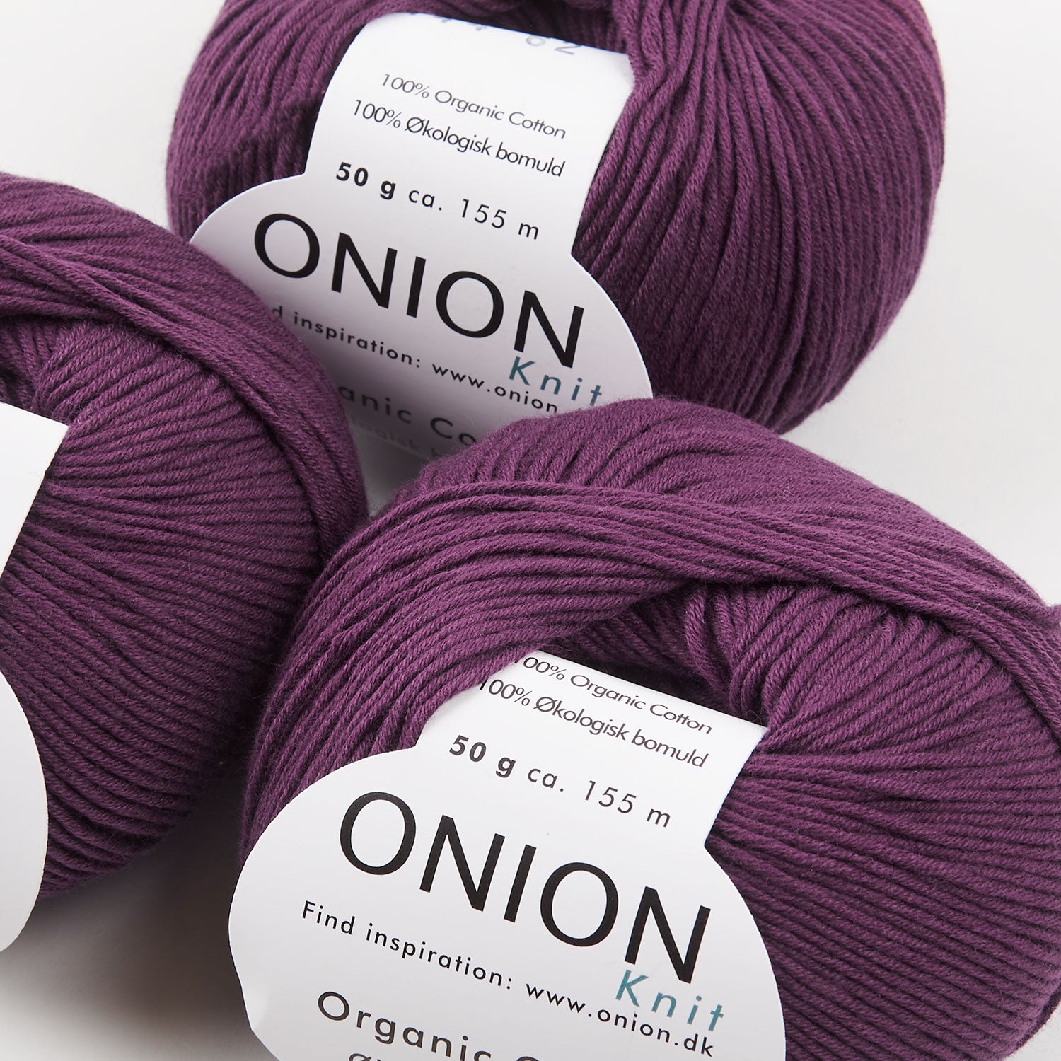 Organic Cotton - V144 Mørk Syren