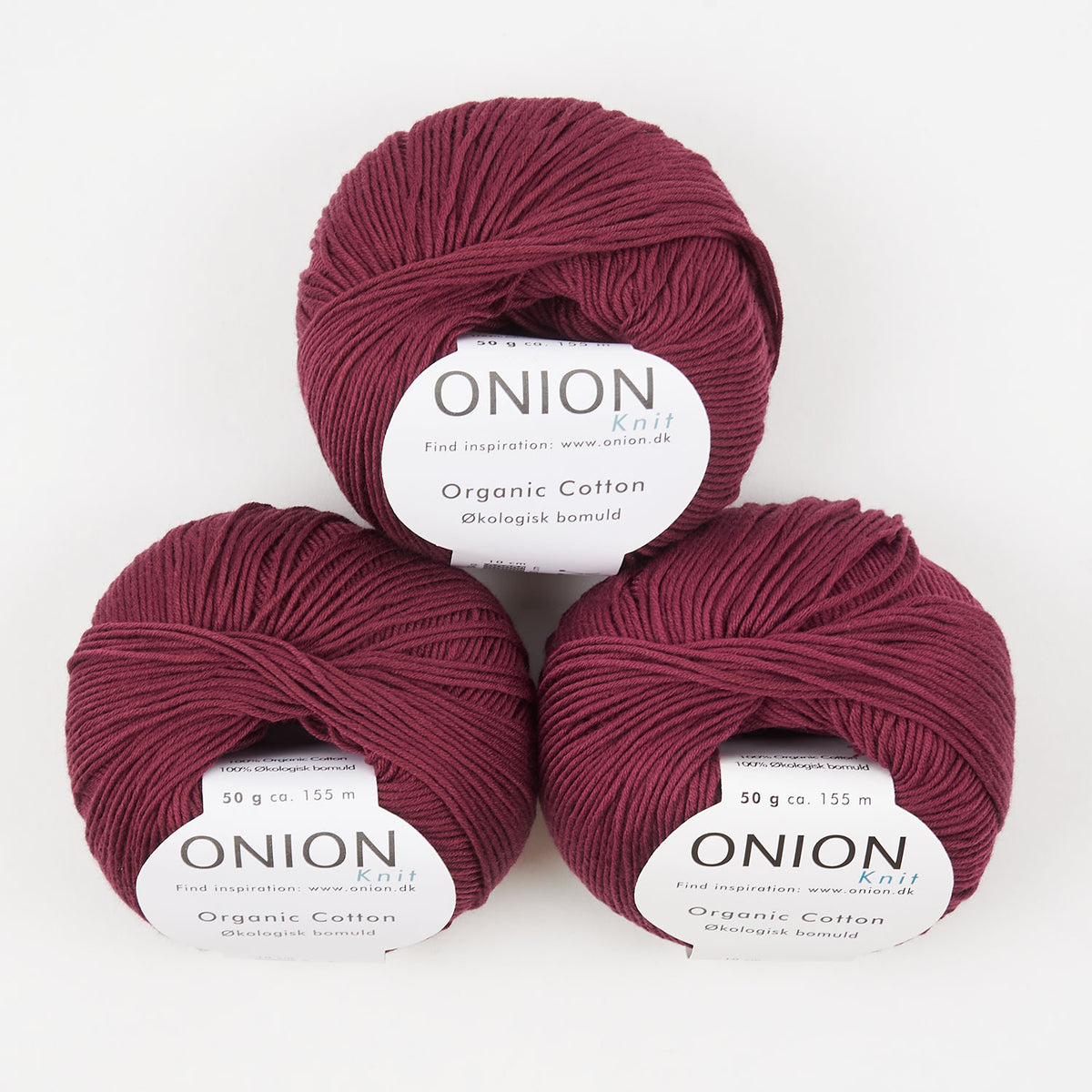 ORGANIC COTTON - V149 BORDEAUX