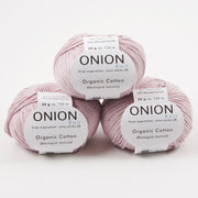 ONION ORGANIC COTTON - V150 LYS ROSA Cotton Sport pink Yarn