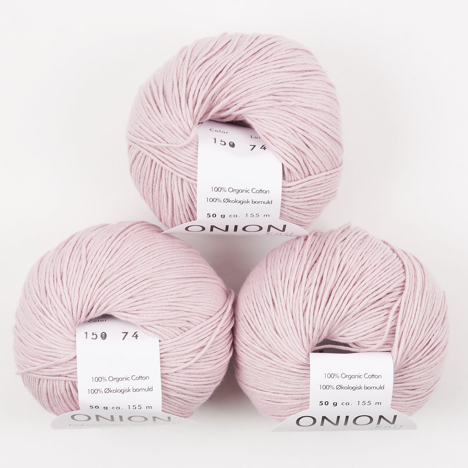 ORGANIC COTTON - V150 LYS ROSA