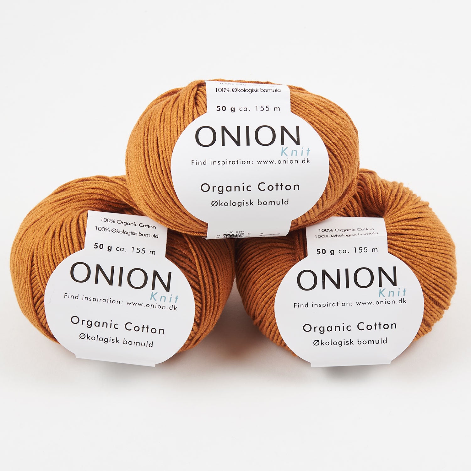 ONION ORGANIC COTTON - V151 GYLDEN Cotton Sport orange Yarn