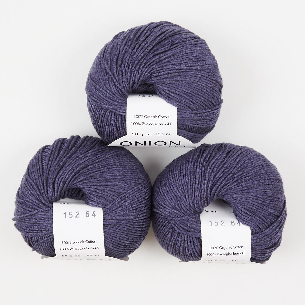 ORGANIC COTTON - V152 DOUCE BLÅ