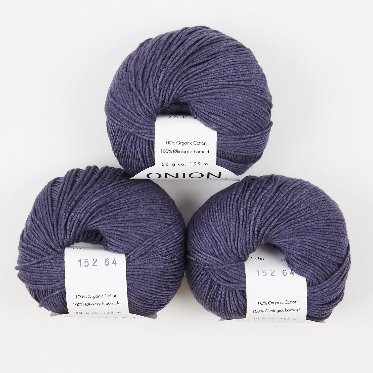 ORGANIC COTTON - V152 DOUCE BLÅ