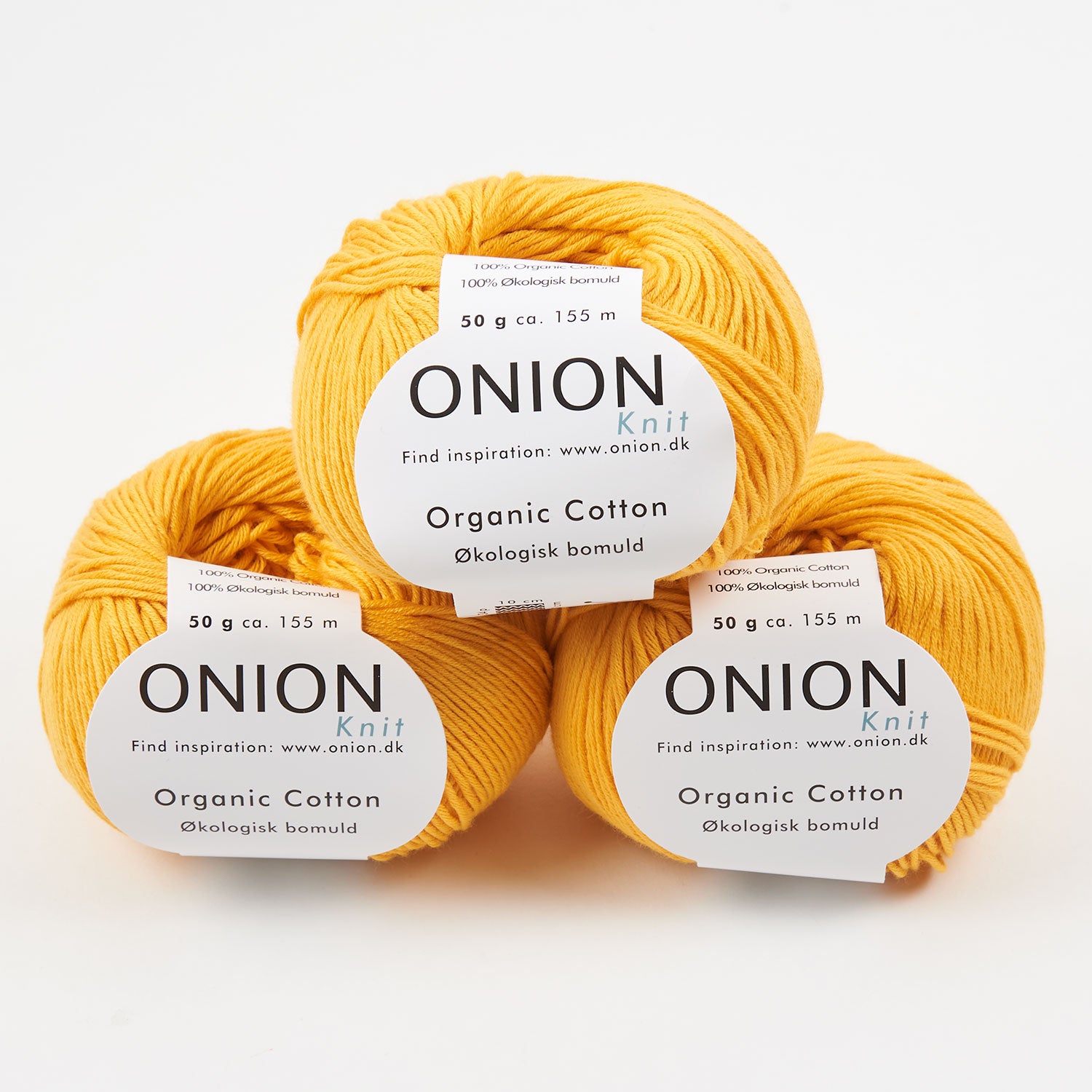 ONION ORGANIC COTTON - V153 SOLGUL Cotton Sport yellow Yarn