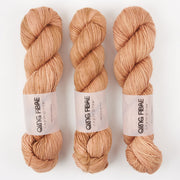 Qing Fibre DASHING SASSY - WALNUT Merino wool Fingering beige Yarn
