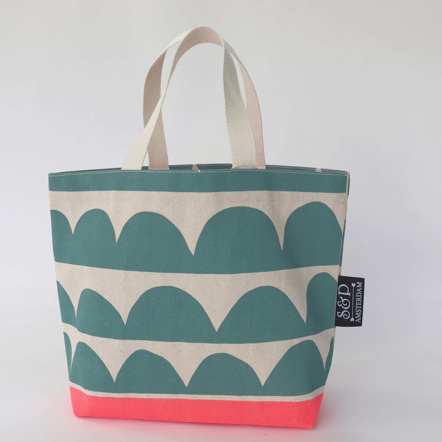 LOVE IT NIKO BAG - ROCKY BLUE GREY blue orange Project Bags