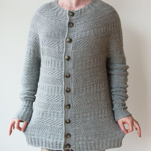 DUSTLAND CARDIGAN - AQUAMARINE