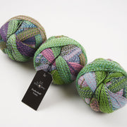 Schoppel-Wolle ZAUBERBALL CRAZY - BLASSER SCHIMMER Merino wool Nylon Light Fingering green multicolour Yarn