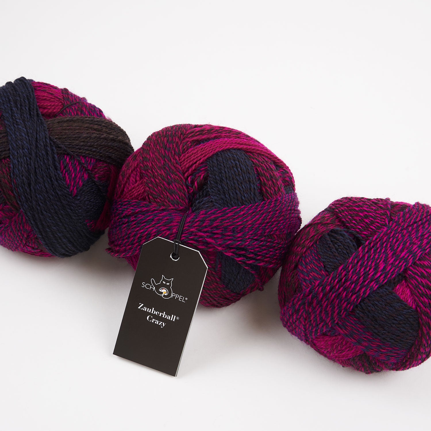Schoppel-Wolle ZAUBERBALL CRAZY - CHARISMA Merino wool Nylon Light Fingering pink multicolour Yarn