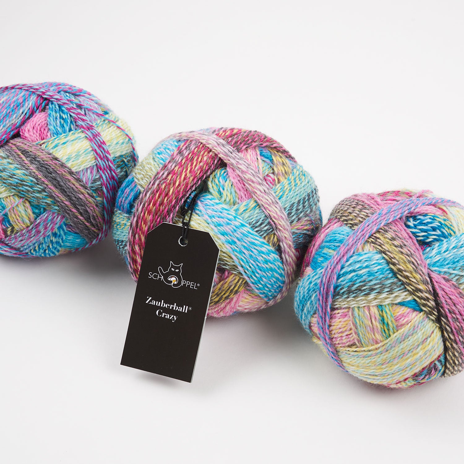 Schoppel-Wolle ZAUBERBALL CRAZY - GARTENPARTY Merino wool Nylon Light Fingering multicolour Yarn