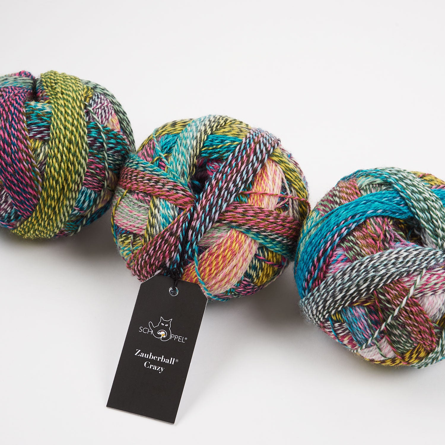 Schoppel-Wolle ZAUBERBALL CRAZY - JUBILÄUMSPARTY Merino wool Nylon Light Fingering rainbow Yarn