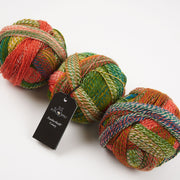 Schoppel-Wolle ZAUBERBALL CRAZY - PAPAGEI Merino wool Nylon Light Fingering red multicolour Yarn