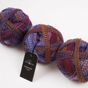 Schoppel-Wolle ZAUBERBALL CRAZY - ROUTE 66 Merino wool Nylon Light Fingering purple Yarn