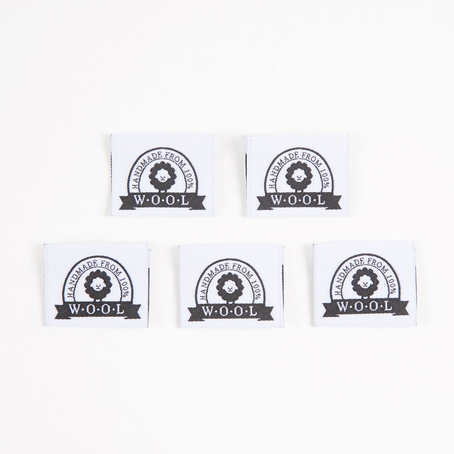 100% WOOL - 5 TAGS