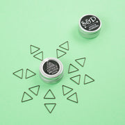 Stephen & Penelope Notions TRIANGLE ANTIQUE BRONZE STITCH MARKERS 20 PCS Tools