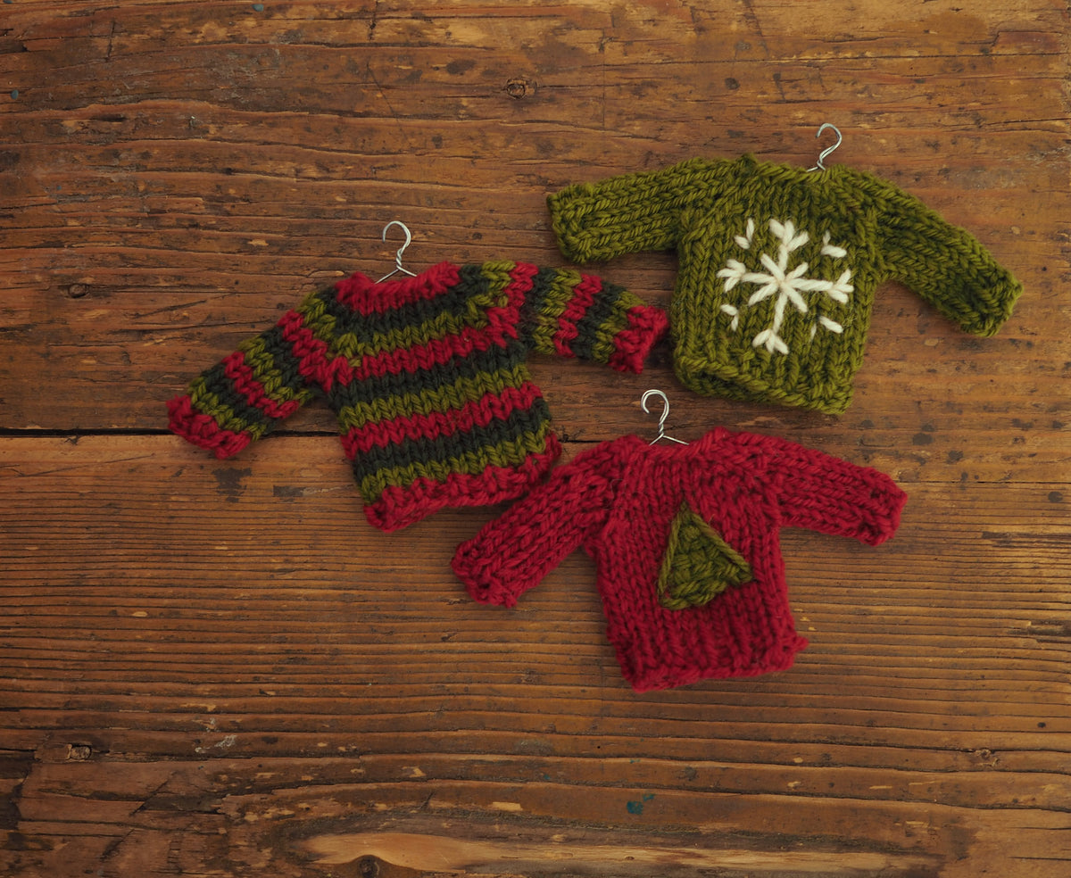 Tiny Sweaters Free Pattern