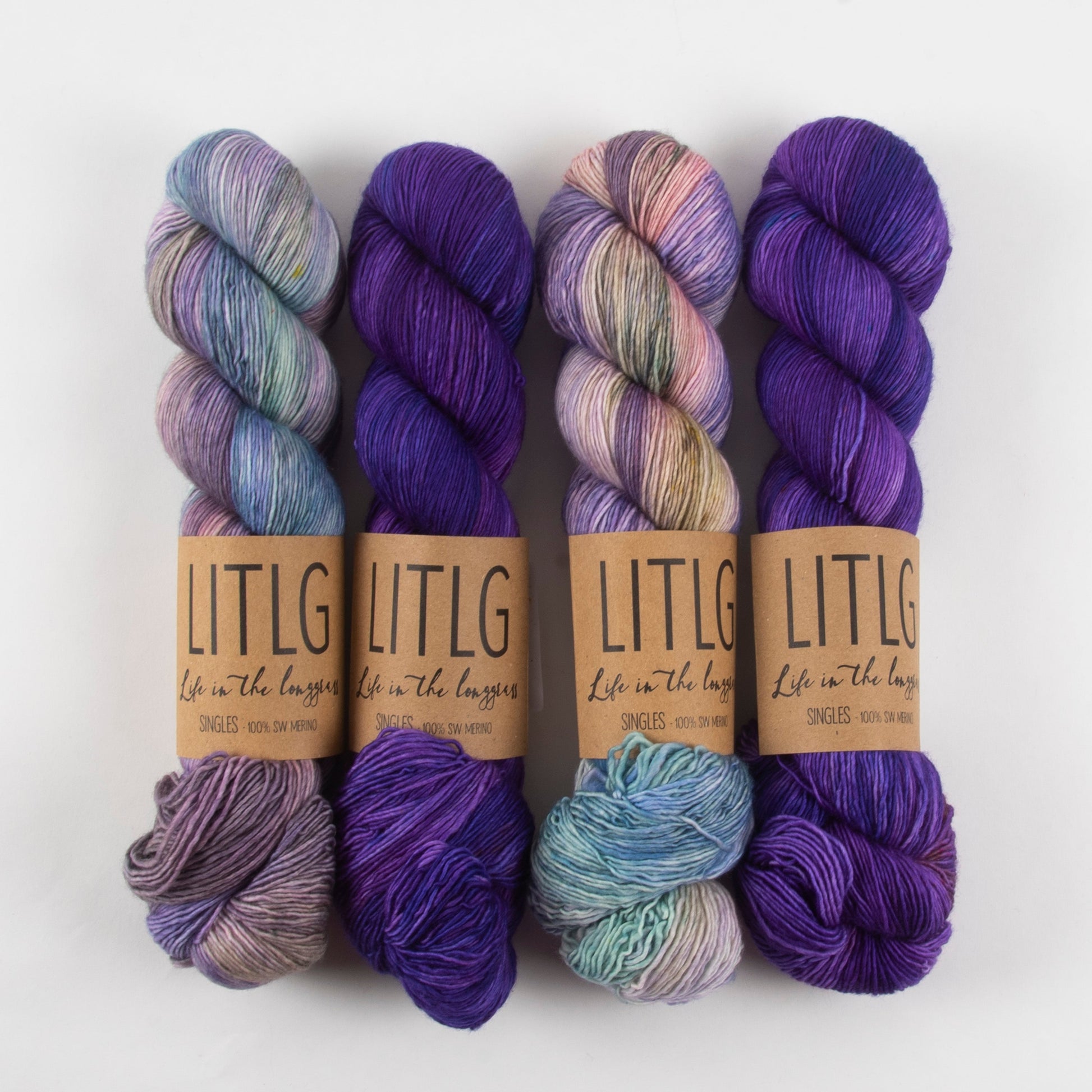 Life in The Long Grass PARASOL SHIELD Merino wool Fingering Quick Kits