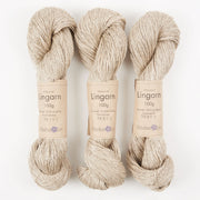 Växbo Lin LINGARN - 0 OBLEKT Linen Light Fingering beige Yarn