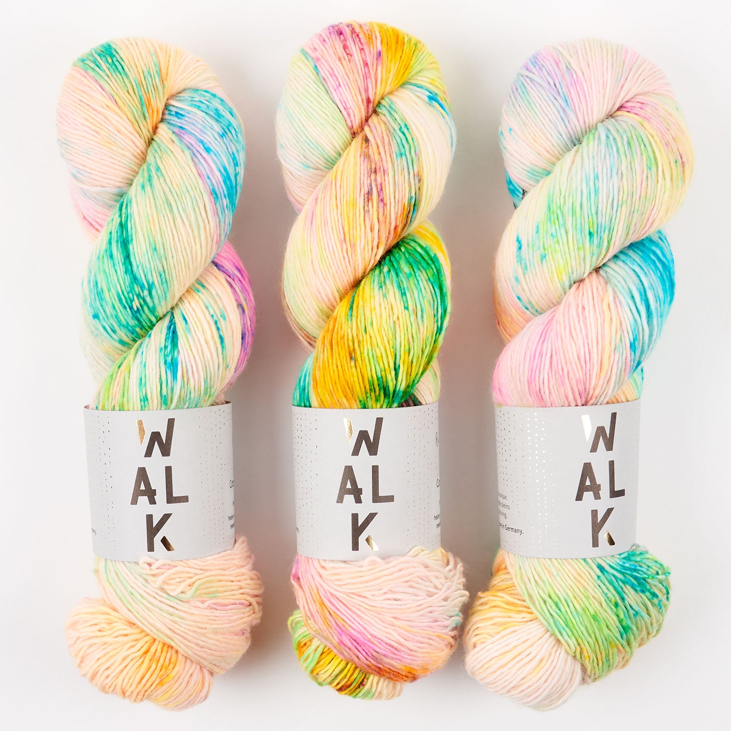 WALK Collection COTTAGE MERINO - BUBBLES Merino wool Fingering multicolor Yarn