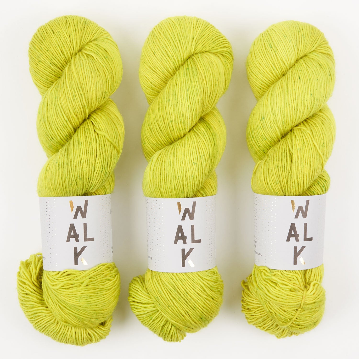 WALK Collection COTTAGE MERINO - CHARTREUSE Merino wool Fingering Yarn