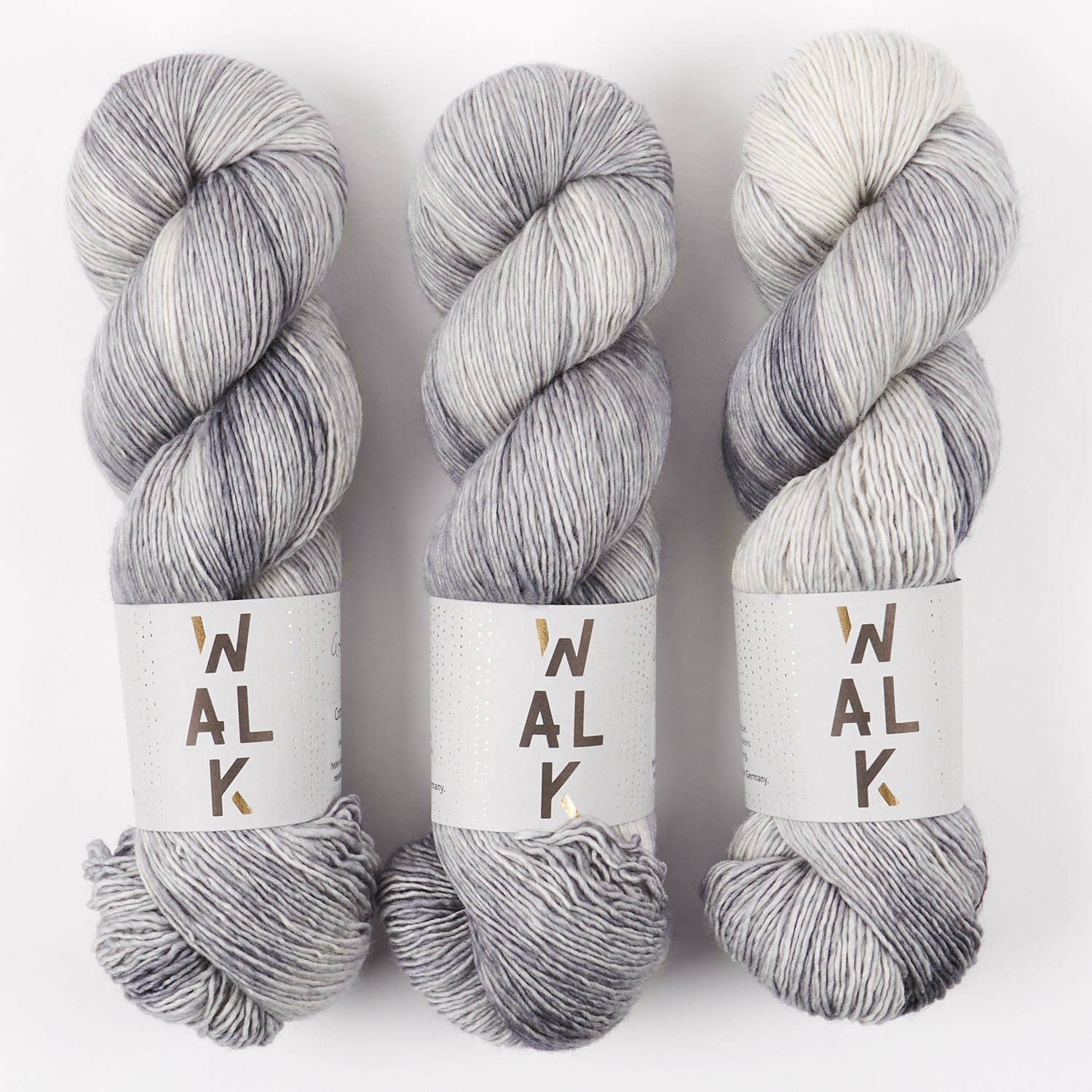 WALK Collection COTTAGE MERINO - GREYHOUND Merino wool Fingering grey Yarn