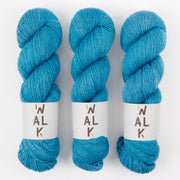WALK Collection COTTAGE MERINO - MOANA Merino wool Fingering blue Yarn