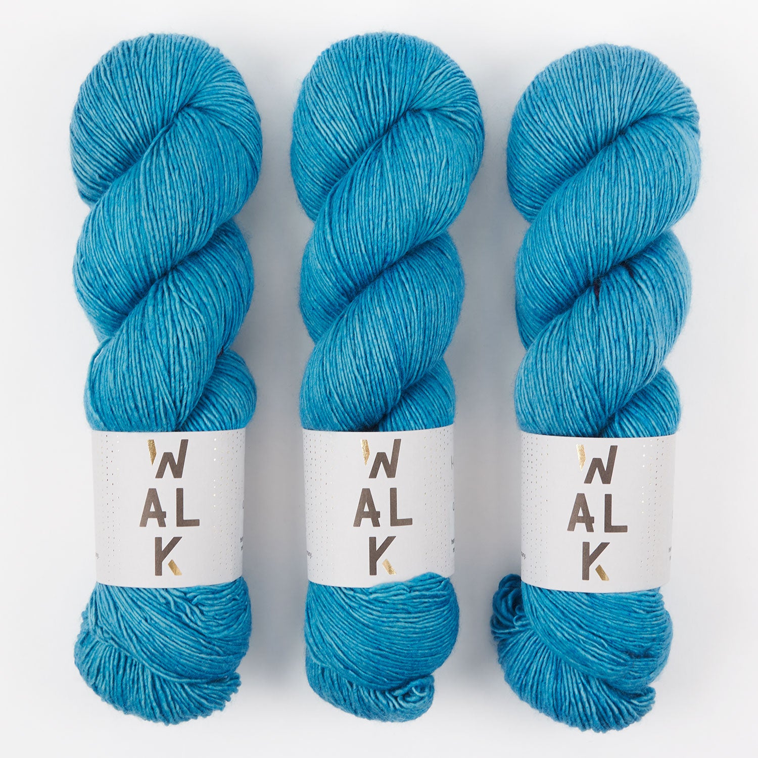 WALK Collection COTTAGE MERINO - MOANA Merino wool Fingering blue Yarn