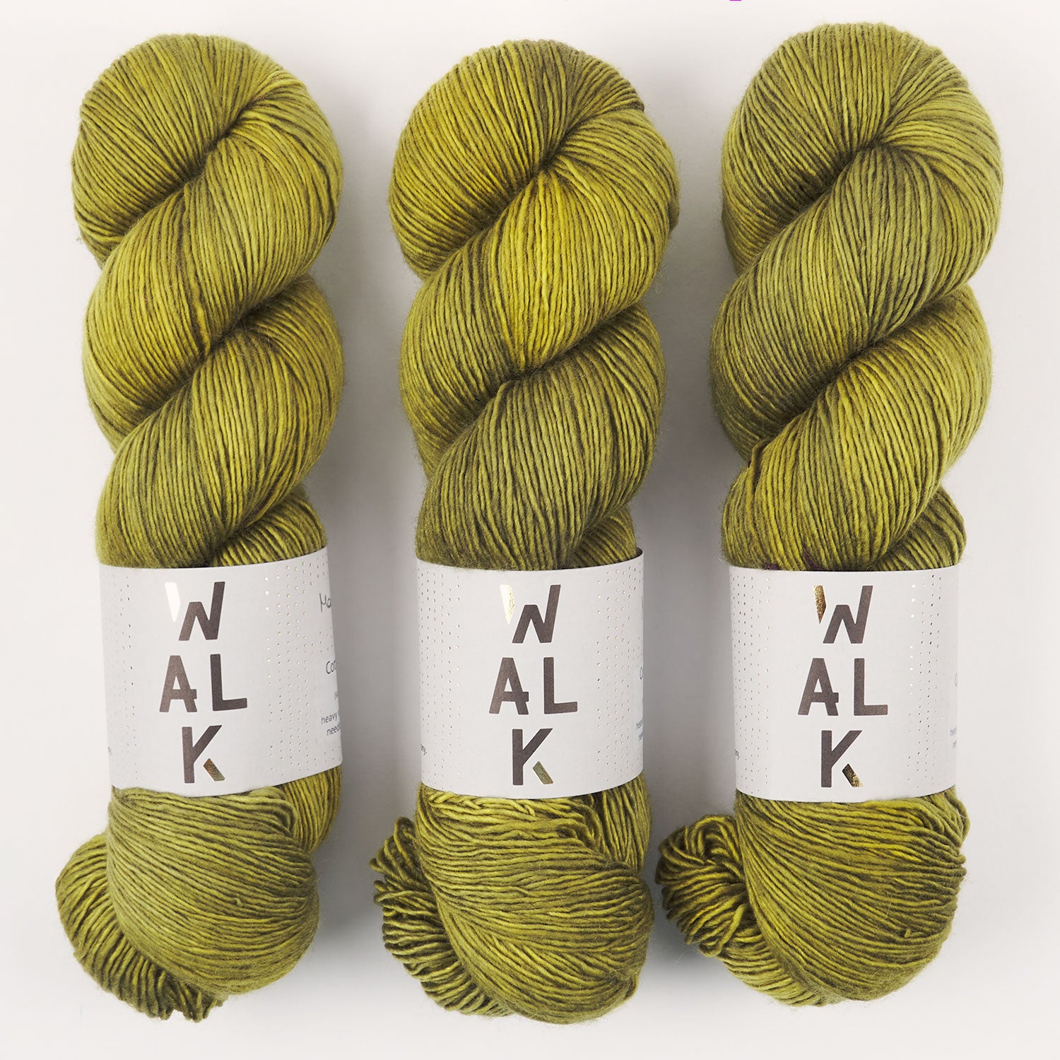 WALK Collection COTTAGE MERINO - MOOR Merino wool Fingering green Yarn