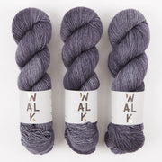 WALK Collection COTTAGE MERINO - NIGHTSHADE Merino wool Fingering grey purple Yarn