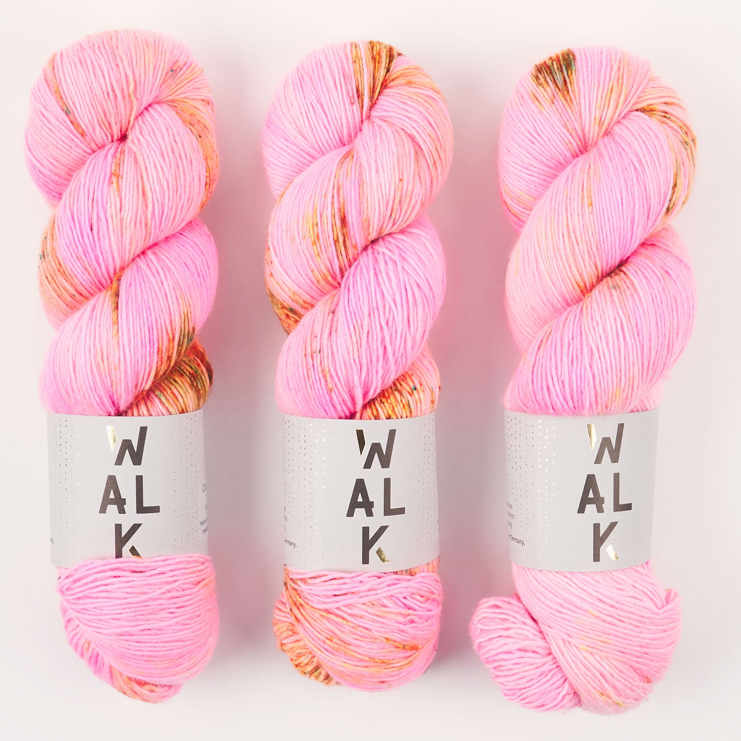WALK Collection COTTAGE MERINO - PEONIES Merino wool Fingering pink Yarn
