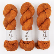 WALK Collection COTTAGE MERINO - SQUIRREL Merino wool Fingering orange Yarn