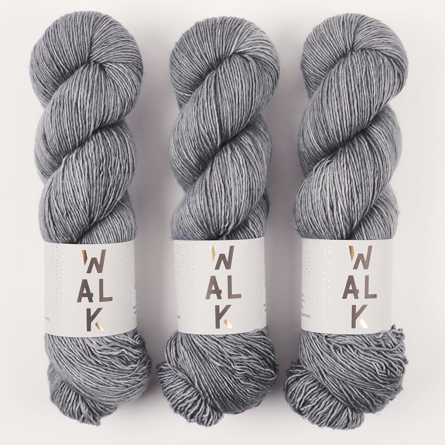 WALK Collection COTTAGE MERINO - STONE Merino wool Fingering grey Yarn