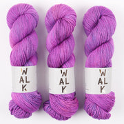 WALK Collection COTTAGE MERINO - WILD ORCHID Merino wool Fingering purple Yarn