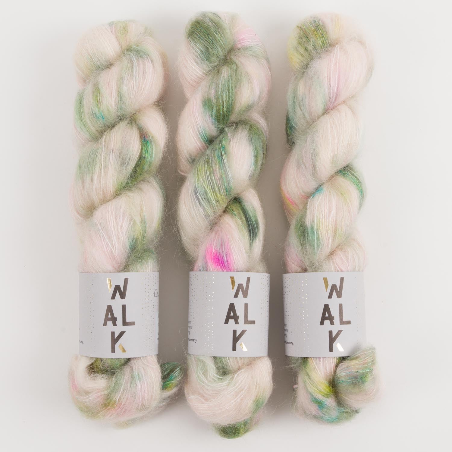 WALK Collection KID MOHAIR LACE - GRUNGE POP Mohair Silk Lace cream Yarn