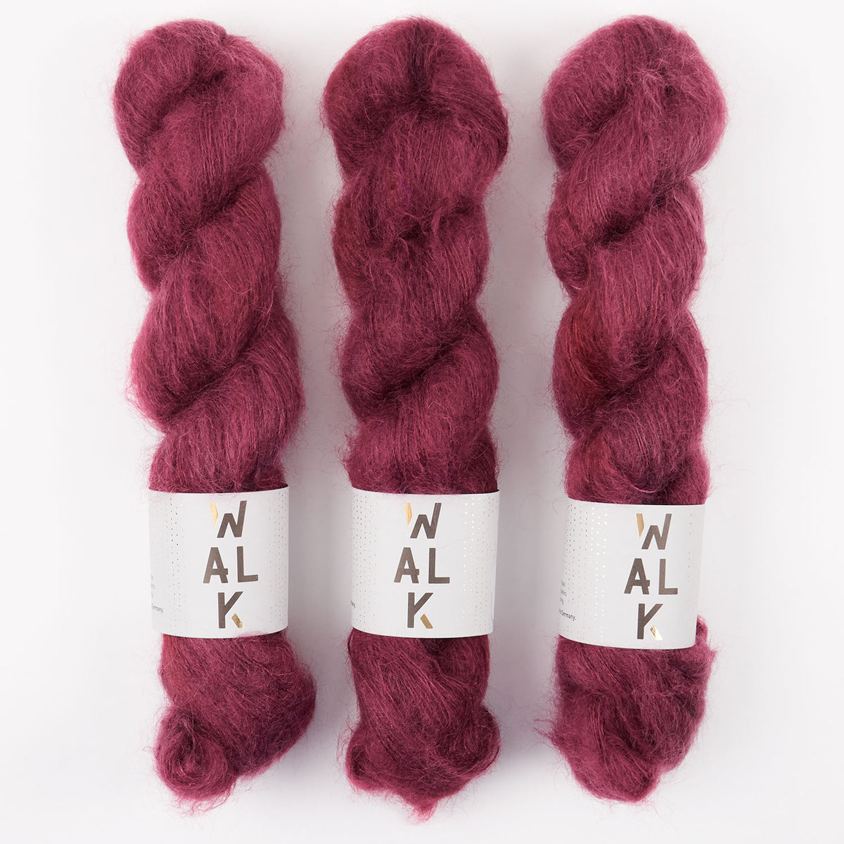 KID MOHAIR LACE - CLARET