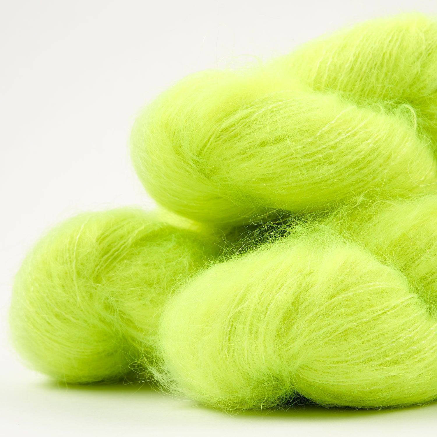 KID MOHAIR LACE - LIME SODA