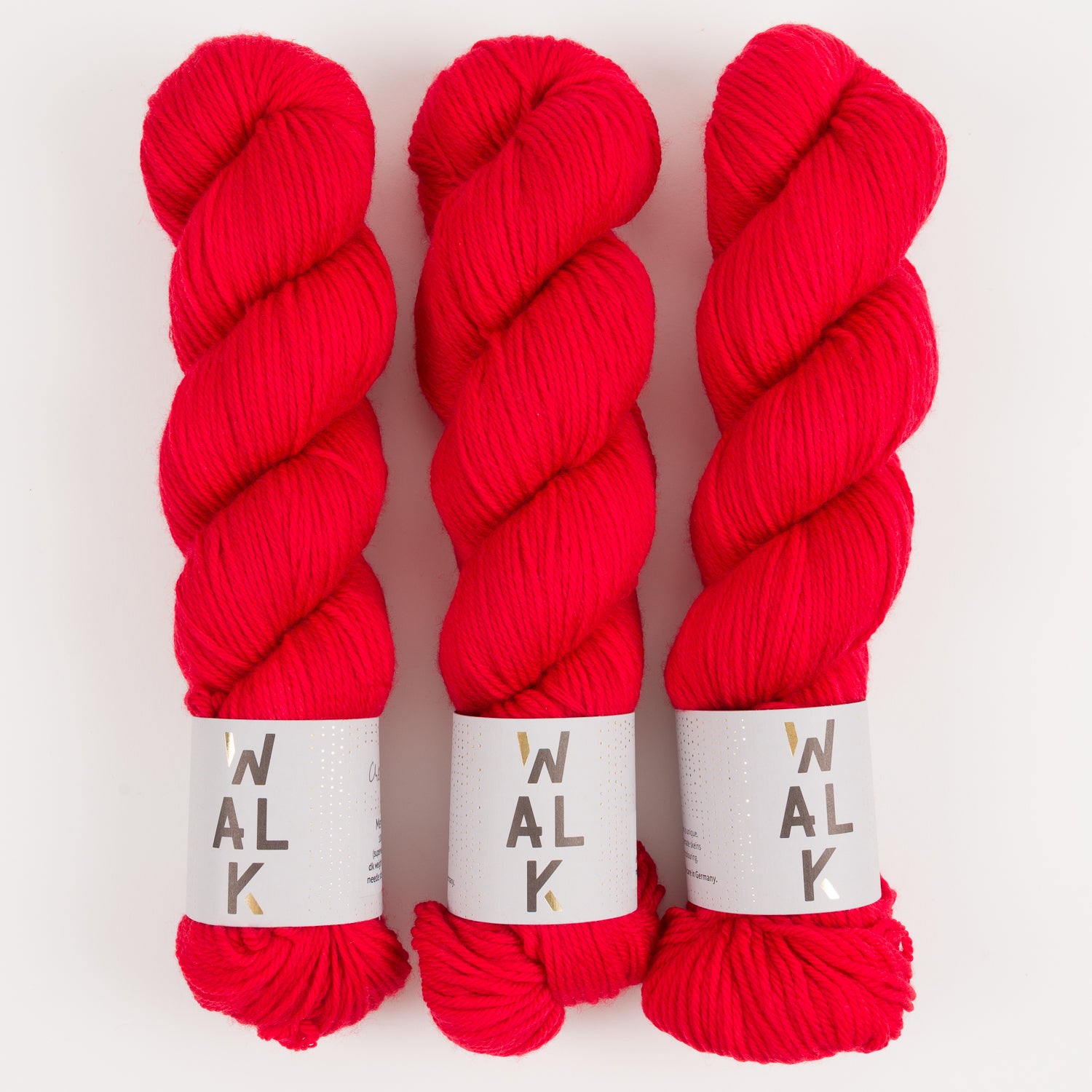 WALK Collection WALK MERINO DK - CHERRY Merino wool DK red Yarn