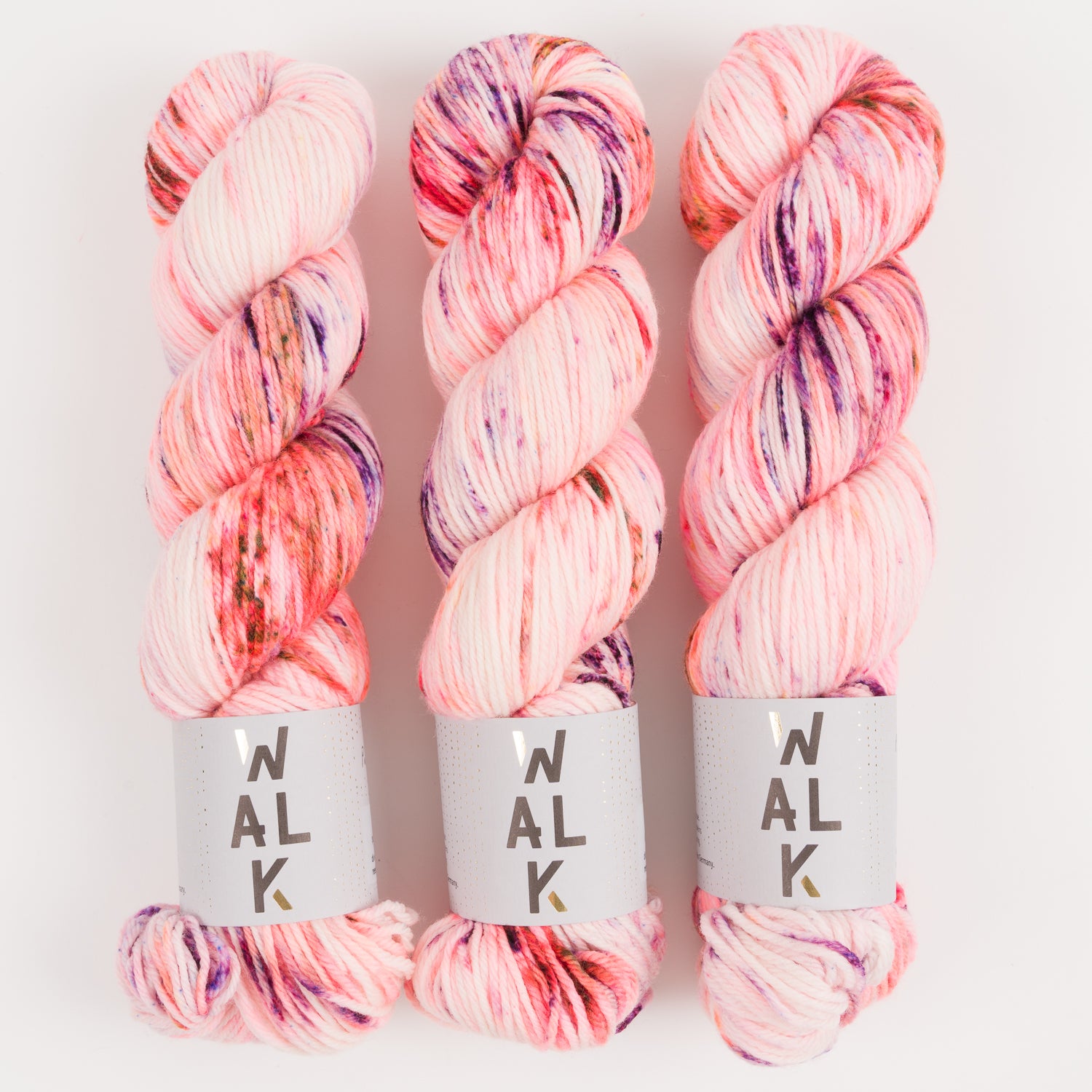 WALK Collection WALK MERINO DK - PURPLE PEACH Merino wool DK pink Yarn